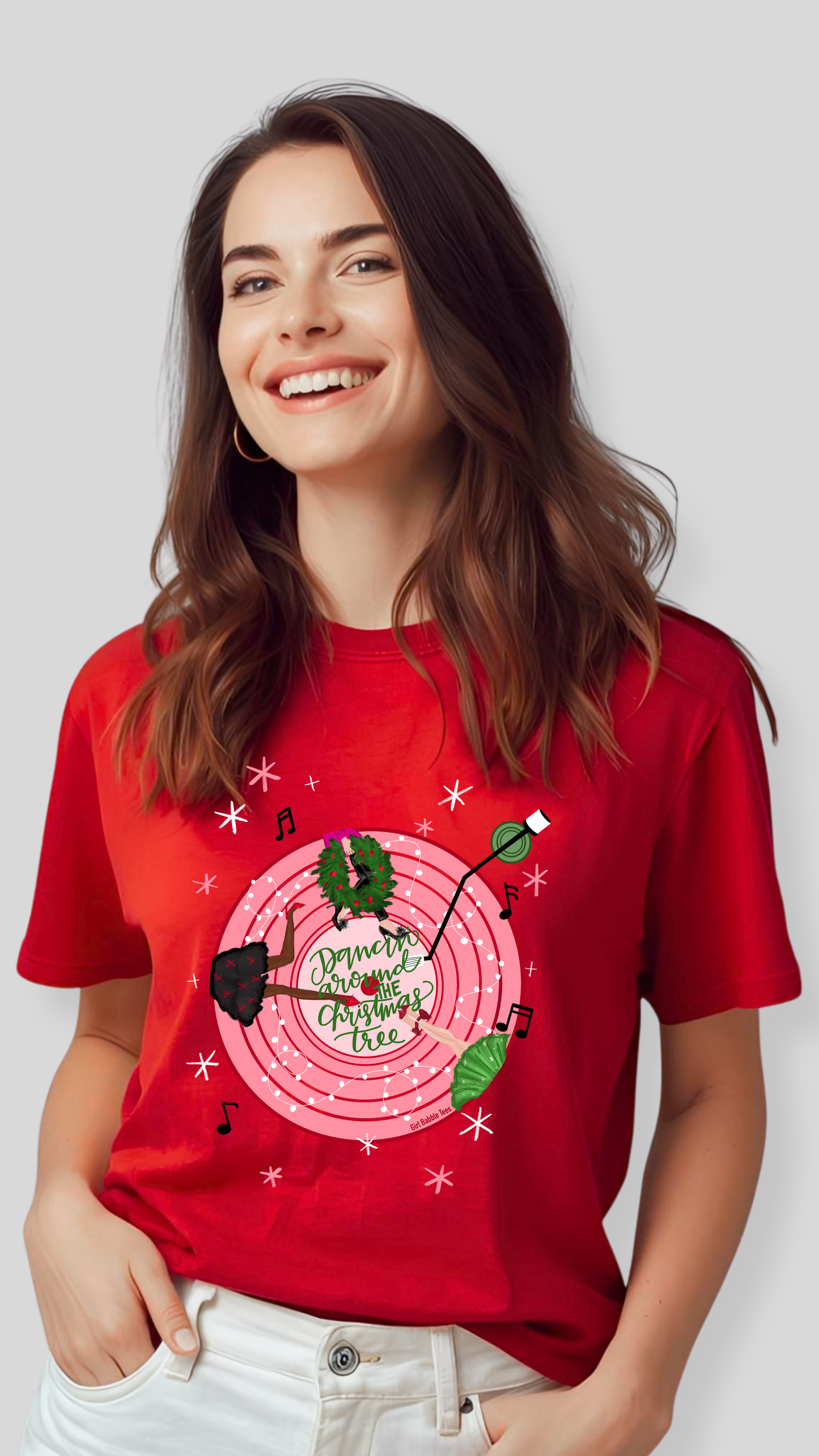Dancing Around Christmas Tree Tee