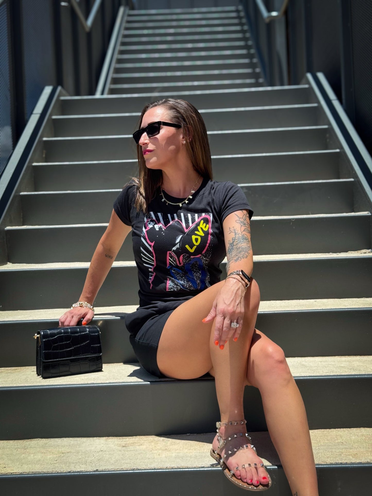 Neon Love Tee