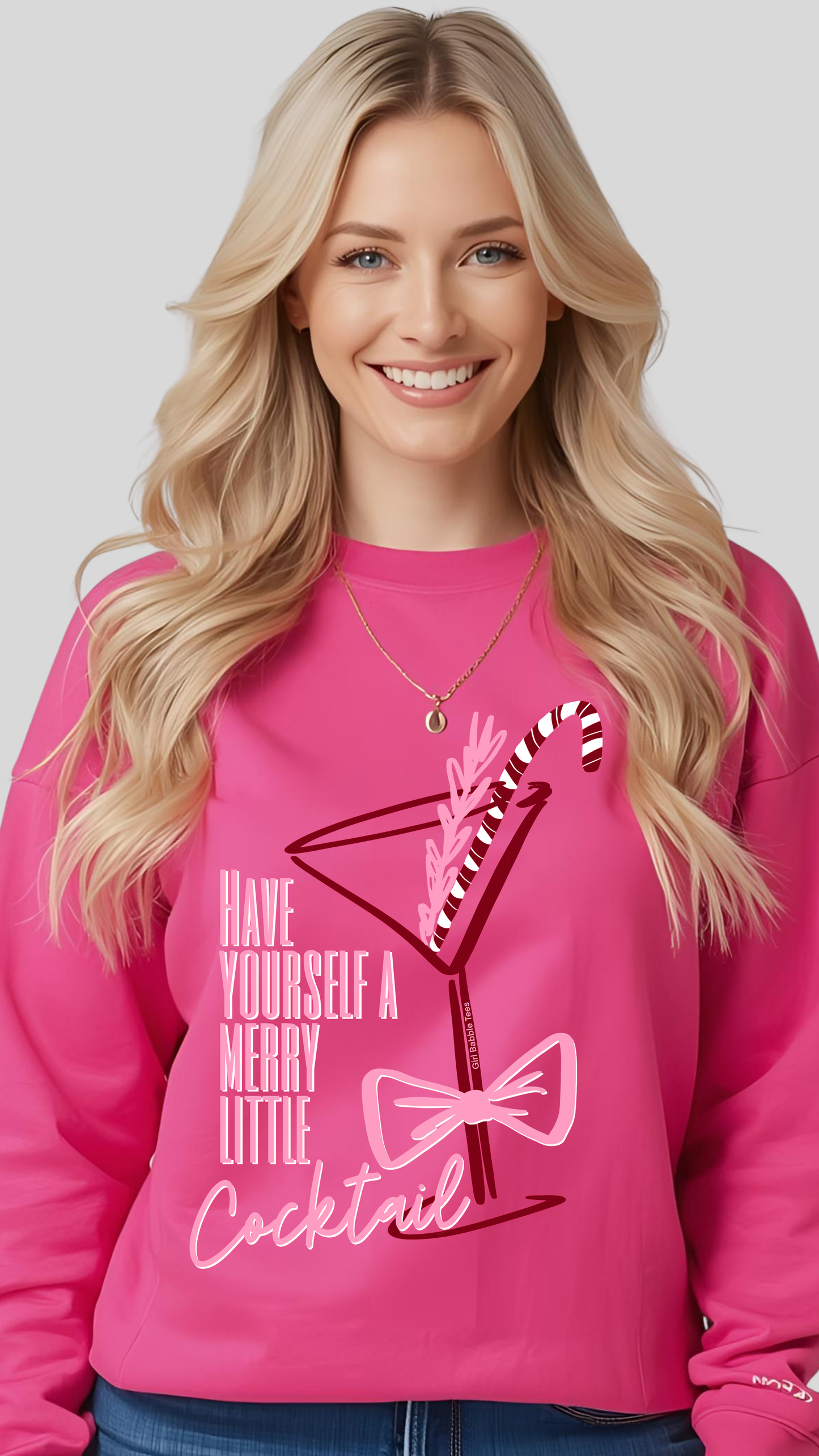 Merry Little Cocktail Sweatshirt