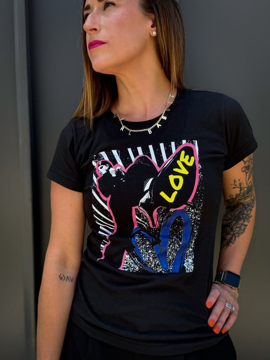 Neon Love Tee